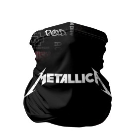 Бандана-труба 3D с принтом Metallica в Кировске, 100% полиэстер, ткань с особыми свойствами — Activecool | плотность 150‒180 г/м2; хорошо тянется, но сохраняет форму | james alan hetfield | джеймс хетфилд | кирк хэмметт | ларс ульрих | металлика | музыка | роберт трухильо | трэш метал | хеви метал