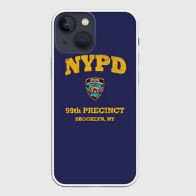 Чехол для iPhone 13 mini с принтом Бруклин 9 9 департамент NYPD в Кировске,  |  | 99 | brooklyn 99 | police | бруклин | бруклин 9 9 | девять девять | департамент | джейк | джеффордс | значок | логотип | нью йорк | перальта | сериал | терри | чарльз бойл