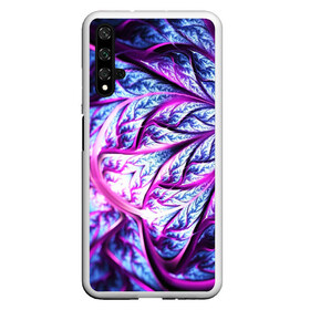 Чехол для Honor 20 с принтом FRACTAL COLLECTION в Кировске, Силикон | Область печати: задняя сторона чехла, без боковых панелей | abstract | abstraction | color | fractal | geometry | paitnt | polygon | polygonal | psy | абстракция | геометрия | краски | неоновые | полигоны | психоделика | фрактал