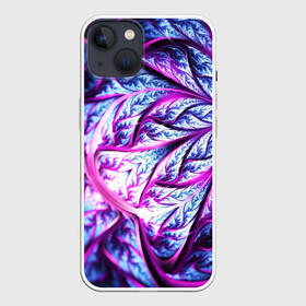 Чехол для iPhone 13 с принтом FRACTAL COLLECTION в Кировске,  |  | abstract | abstraction | color | fractal | geometry | paitnt | polygon | polygonal | psy | абстракция | геометрия | краски | неоновые | полигоны | психоделика | фрактал