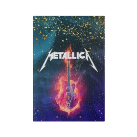 Обложка для паспорта матовая кожа с принтом Metallica(+спина) в Кировске, натуральная матовая кожа | размер 19,3 х 13,7 см; прозрачные пластиковые крепления | Тематика изображения на принте: james alan hetfield | rock | джеймс хетфилд | кирк хэмметт | ларс ульрих | металлика | музыка | роберт трухильо | рок | трэш метал | хеви метал