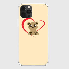 Чехол для iPhone 12 Pro Max с принтом Мишка в Кировске, Силикон |  | 8марта | brown bear | gift | girls | heart | love | march 8 | plush | spring | весна | девочки | девушкам | коричневый медведь | любовь | мишка | плюшевый | подарок | сердце