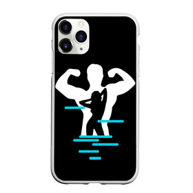 Чехол для iPhone 11 Pro Max матовый с принтом титан в Кировске, Силикон |  | crossfit | sport | бодибилдинг | зал | мужчина | мускулы | мышцы | сила | спорт | фитнес