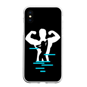 Чехол для iPhone XS Max матовый с принтом титан в Кировске, Силикон | Область печати: задняя сторона чехла, без боковых панелей | crossfit | sport | бодибилдинг | зал | мужчина | мускулы | мышцы | сила | спорт | фитнес