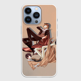 Чехол для iPhone 13 Pro с принтом Дазай и Чуя в Кировске,  |  | bungou stray dogs | аниме | великие из бродячих псов | дазай | чуя