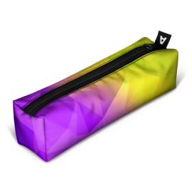 Пенал 3D с принтом NEON ABSTRACT в Кировске, 100% полиэстер | плотная ткань, застежка на молнии | 