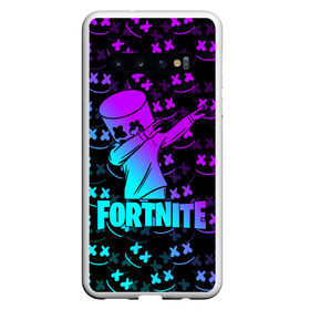 Чехол для Samsung Galaxy S10 с принтом FORTNITE X MARSHMELLO в Кировске, Силикон | Область печати: задняя сторона чехла, без боковых панелей | Тематика изображения на принте: fortnite | fortnite 2 | fortnite x | marshmello | ninja | ninja hyper streamer | ninja streamer | streamer | tyler blevins | маршмелло | ниндзя | фортнайт | фортнайт 2 | фортнайт глава 2