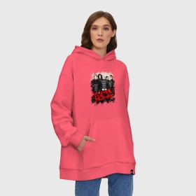 Худи SuperOversize хлопок с принтом My Chemical Romance в Кировске, 70% хлопок, 30% полиэстер, мягкий начес внутри | карман-кенгуру, эластичная резинка на манжетах и по нижней кромке, двухслойный капюшон
 | gerard arthur way | my chemical romance | альтернативный рок | джерард уэй | майки уэй | мой химический роман | панк рок | поп панк | рэй торо | фрэнк айеро