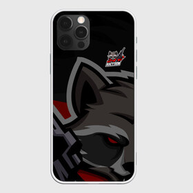 Чехол для iPhone 12 Pro Max с принтом Форма Bad Raccoon в Кировске, Силикон |  | design | logo | mascot | баскетбол | герои | животное | зверек | звери | киберспорт | мех | оружие | скунс | спортивная | стиль | талисман | фитнес | форма | футбол | яркие