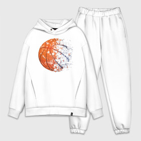 Мужской костюм хлопок OVERSIZE с принтом BasketBall в Кировске,  |  | air | ball | balls | basket | basketball | bulls | game | hip hop | jordan | kobi | lakers | nba | oneill | play | rap | shakil | shaq | sport | баскет | баскетбол | джордан | зож | игра | играть | инста | нба | спорт | стиль | шакил