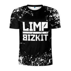 Мужская футболка 3D спортивная с принтом Limp Bizkit в Кировске, 100% полиэстер с улучшенными характеристиками | приталенный силуэт, круглая горловина, широкие плечи, сужается к линии бедра | bizkit | limp | limp bizkit | music | rock | бизкиты | лимп бизкит | лимпы | липкие письки | музыка | рок