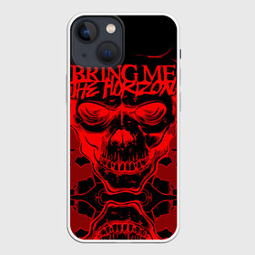 Чехол для iPhone 13 mini с принтом Bring Me the Horizon в Кировске,  |  | Тематика изображения на принте: bmth | metal | music | official | rca records label | rock | sempiternal | video | британская | группа | дэткор | поп | рок