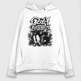 Женское худи Oversize хлопок с принтом Ozzy Osbourne в Кировске, френч-терри — 70% хлопок, 30% полиэстер. Мягкий теплый начес внутри —100% хлопок | боковые карманы, эластичные манжеты и нижняя кромка, капюшон на магнитной кнопке | black sabbath | michael osbourne | ozzy osbourne | джон майкл осборн | дум метал | оззи | осборн | хард рок | хеви метал