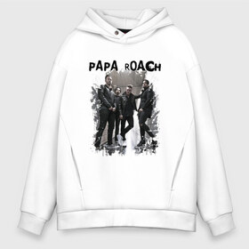 Мужское худи Oversize хлопок с принтом Papa roach в Кировске, френч-терри — 70% хлопок, 30% полиэстер. Мягкий теплый начес внутри —100% хлопок | боковые карманы, эластичные манжеты и нижняя кромка, капюшон на магнитной кнопке | jacoby dakota shaddix | papa roach | альтернативный метал | альтернативный рок | джекоби шэддикс | джерри хортон | коби дик | ню метал | папа роч | рэп метал | тобин эсперанс | тони палермо | хард рок