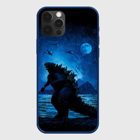 Чехол для iPhone 12 Pro с принтом GODZILLA | ГОДЗИЛЛА в Кировске, силикон | область печати: задняя сторона чехла, без боковых панелей | comic con | godzilla | gojira | logo | годзилла | знаки | иероглифы | лого | монстр | фильм | чудовище