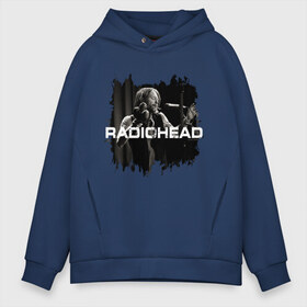 Мужское худи Oversize хлопок с принтом Radiohead в Кировске, френч-терри — 70% хлопок, 30% полиэстер. Мягкий теплый начес внутри —100% хлопок | боковые карманы, эластичные манжеты и нижняя кромка, капюшон на магнитной кнопке | radiohead | thomas edward yorke | альтернативный рок | арт рок | джонни гринвуд | инди рок | колин гринвуд | том йорк | фил селуэй | эд о’брайен | экспериментальный рок | электронная музыка