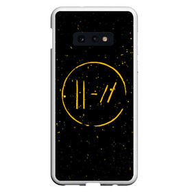 Чехол для Samsung S10E с принтом TWENTY ONE PILOTS в Кировске, Силикон | Область печати: задняя сторона чехла, без боковых панелей | Тематика изображения на принте: 21 pilots | 21p | bandito | blurryface | chlorine | joshua | ned | top | trench | twenty one pilots | tyler | бандито | нэд | тренч