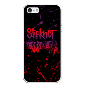 Чехол для iPhone 5/5S матовый с принтом SLIPKNOT в Кировске, Силикон | Область печати: задняя сторона чехла, без боковых панелей | slipknot | алессандро вентурелла | джей вайнберг | джеймс рут | кори тейлор | крэйг джонс | мик томсон | петля | сид уилсон | скользящий узел | слипкнот | удавка | шон крэхан