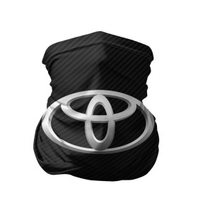 Бандана-труба 3D с принтом Toyota carbon в Кировске, 100% полиэстер, ткань с особыми свойствами — Activecool | плотность 150‒180 г/м2; хорошо тянется, но сохраняет форму | 2020 | alphard | auto | camry | corolla | highlander | hilux | land cruiser 200 | prado | rav4 | sport | supra | toyota | tundra | авто | автомобиль | автомобильные | альфард | бренд | камри | марка | машины | спорт | тойота