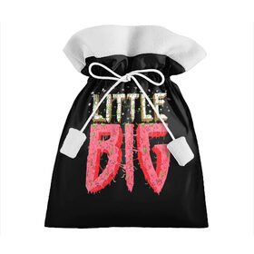 Подарочный 3D мешок с принтом Little Big в Кировске, 100% полиэстер | Размер: 29*39 см | 20 | 2020 | big | eurovision | little | music | биг | бузова | евровидение | ильич | литл | музыка