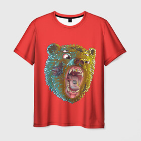 Мужская футболка 3D с принтом Little Big в Кировске, 100% полиэфир | прямой крой, круглый вырез горловины, длина до линии бедер | 20 | 2020 | bear | big | eurovision | little | music | rus | russia | биг | бузова | евровидение | ильич | крыса | литл | медведь | музыка | россия