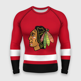 Мужской рашгард 3D с принтом Chicago Blackhawks в Кировске,  |  | blackhawks | chicago | chicago blackhawks | hockey | nhl | usa | блэкхокс | нхл | спорт | сша | хоккей | чикаго | чикаго блэкхокс | шайба