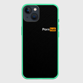 Чехол для iPhone 13 с принтом PORNHUB | ПОРНХАБ (Z) в Кировске,  |  | brand | brazzers | hub | mode | бразерс | бренд | мода