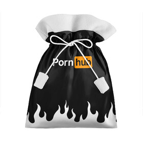 Подарочный 3D мешок с принтом PORNHUB | ПОРНХАБ (Z) в Кировске, 100% полиэстер | Размер: 29*39 см | Тематика изображения на принте: brand | brazzers | faketaxi | hub | mode | playboy | бразерс | бренд | мода | фейк такси