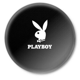 Значок с принтом PLAYBOY | ПЛЕЙБОЙ (Z) в Кировске,  металл | круглая форма, металлическая застежка в виде булавки | brand | brazzers | faketaxi | hub | mode | playboy | бразерс | бренд | мода | фейк такси