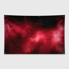 Флаг-баннер с принтом Космос в Кировске, 100% полиэстер | размер 67 х 109 см, плотность ткани — 95 г/м2; по краям флага есть четыре люверса для крепления | вселенная | комета | космическая пыль | космический свет | космос | текстуры