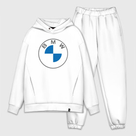 Мужской костюм хлопок OVERSIZE с принтом BMW LOGO 2020 | БМВ ЛОГО 2020 в Кировске,  |  | bmw | bmw motorsport | bmw performance | carbon | m | motorsport | performance | sport | бмв | карбон | моторспорт | спорт