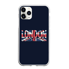 Чехол для iPhone 11 Pro Max матовый с принтом Лондон в Кировске, Силикон |  | англия | великобритания | лондон