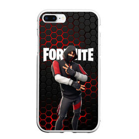 Чехол для iPhone 7Plus/8 Plus матовый с принтом FORTNITE IKONIK в Кировске, Силикон | Область печати: задняя сторона чехла, без боковых панелей | fortnite | fortnite 2 | fortnite x маршмелло | ikonik | marshmello | ninja | ninja streamer | иконик | ниндзя | фортнайт | фортнайт 2 | фортнайт глава 2