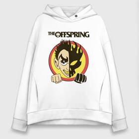 Женское худи Oversize хлопок с принтом The Offspring в Кировске, френч-терри — 70% хлопок, 30% полиэстер. Мягкий теплый начес внутри —100% хлопок | боковые карманы, эластичные манжеты и нижняя кромка, капюшон на магнитной кнопке | dexter holland | music | offspring | rock | альтернативный рок | декстер холланд | музыка | отпрыск | офф спринг | оффспринг | панк рок | поп панк | рок | скейт панк