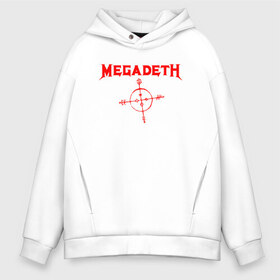 Мужское худи Oversize хлопок с принтом Megadeth в Кировске, френч-терри — 70% хлопок, 30% полиэстер. Мягкий теплый начес внутри —100% хлопок | боковые карманы, эластичные манжеты и нижняя кромка, капюшон на магнитной кнопке | Тематика изображения на принте: dave mustaine | megadeth | music | rock | дирк вербурен | дэвид эллефсон | дэйв мастейн | кико лоурейро | мегадеф | музыка | рок | трэш метал | хард рок | хеви метал