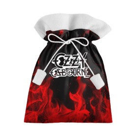 Подарочный 3D мешок с принтом Ozzy Osbourne в Кировске, 100% полиэстер | Размер: 29*39 см | black sabbath | michael osbourne | ozzy osbourne | джон майкл осборн | дум метал | оззи | осборн | хард рок | хеви метал