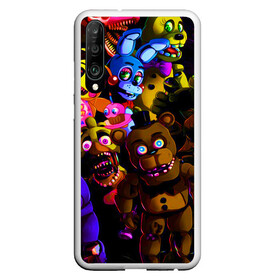 Чехол для Honor P30 с принтом Five Nights At Freddys в Кировске, Силикон | Область печати: задняя сторона чехла, без боковых панелей | 5 ночей | 5 ночей с фредди | 5 ночей с фреди | five nights at freddys | fnaf | foxy | аниматроники | игра | компьютерная игра | пять ночей с фредди | фокси | фредди | фреди | чика