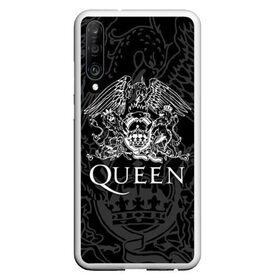 Чехол для Honor P30 с принтом QUEEN в Кировске, Силикон | Область печати: задняя сторона чехла, без боковых панелей | Тематика изображения на принте: queen | rock | we will rock you | брайан мэи | группа queen | группа квин | джон дикон | квин | королева | король | роджер тейлор | рок | фредди меркьюри