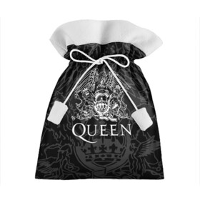 Подарочный 3D мешок с принтом QUEEN | КВИН (Z) в Кировске, 100% полиэстер | Размер: 29*39 см | Тематика изображения на принте: queen | rock | we will rock you | брайан мэи | группа queen | группа квин | джон дикон | квин | королева | король | роджер тейлор | рок | фредди меркьюри