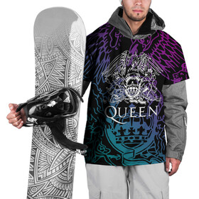 Накидка на куртку 3D с принтом QUEEN | Freddie Mercury (Z) в Кировске, 100% полиэстер |  | queen | rock | we will rock you | брайан мэи | группа queen | группа квин | джон дикон | квин | королева | король | роджер тейлор | рок | фредди меркьюри