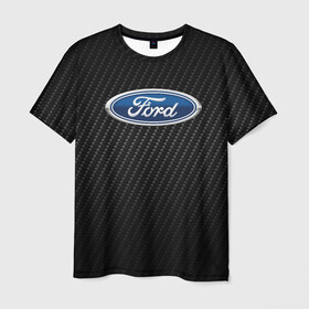 Мужская футболка 3D с принтом Ford в Кировске, 100% полиэфир | прямой крой, круглый вырез горловины, длина до линии бедер | explorer | fiesta | focus | ford | gt40 | kuga | mondeo | mustang | авто | автомобиль | ам | куга | машина | мондео | мустанг | фиеста | фокус | форд