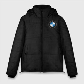 Мужская зимняя куртка 3D с принтом BMW 2020 Carbon Fiber в Кировске, верх — 100% полиэстер; подкладка — 100% полиэстер; утеплитель — 100% полиэстер | длина ниже бедра, свободный силуэт Оверсайз. Есть воротник-стойка, отстегивающийся капюшон и ветрозащитная планка. 

Боковые карманы с листочкой на кнопках и внутренний карман на молнии. | Тематика изображения на принте: auto | bmw | bmw 2020 | bmw logo 2020 | carbon | carbon fiber big | hermany | бмв | бмв 2020 | бмв лого 2020 | бмв новое лого | карбон | корбон | лагатип | логатип бмв | логотип