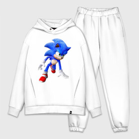 Мужской костюм хлопок OVERSIZE с принтом SONIC в Кировске,  |  | 2020 | anime | flexair | game | japan | sonic | аниме | еж | ежик | игра | кино | скорость | соник | сонник | фильм | япония