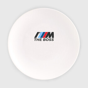 Тарелка с принтом BMW THE BOSS в Кировске, фарфор | диаметр - 210 мм
диаметр для нанесения принта - 120 мм | bmw | bmw performance | m | motorsport | performance | бмв | бэха | моторспорт
