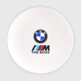 Тарелка с принтом BMW BOSS БМВ БОСС в Кировске, фарфор | диаметр - 210 мм
диаметр для нанесения принта - 120 мм | Тематика изображения на принте: bmw | bmw performance | m | motorsport | performance | бмв | бэха | моторспорт