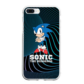 Чехол для iPhone 7Plus/8 Plus матовый с принтом SONIC (СОНИК) в Кировске, Силикон | Область печати: задняя сторона чехла, без боковых панелей | hedgehog | sega | sonic | the | ботинках | в | доктор | еж | ежик | кино | мульт | персонаж | сега | соник | фильм | эггман