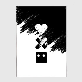 Постер с принтом LOVE DEATH ROBOTS (LDR) в Кировске, 100% бумага
 | бумага, плотность 150 мг. Матовая, но за счет высокого коэффициента гладкости имеет небольшой блеск и дает на свету блики, но в отличии от глянцевой бумаги не покрыта лаком | death | fantastic | future | ldr | love | love death and robots | love death robots | netflix | robots | sci fi | будущее | лдр | любовь | нетфликс | роботы | фантастика