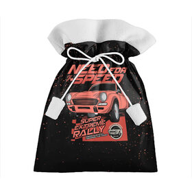 Подарочный 3D мешок с принтом Need for Speed в Кировске, 100% полиэстер | Размер: 29*39 см | games | heat | most | nfs mw | off | payback | racing | reviews | rip | wanted | авто | вип | гонки | жажда скорости | класс | машины | нид | симулятор | фор