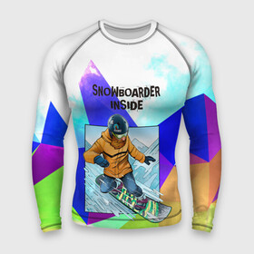 Мужской рашгард 3D с принтом Сноуборд в Кировске,  |  | Тематика изображения на принте: snowboard | активный отдых | бородач | горы | доска | снег | сноуборд | сноубордист