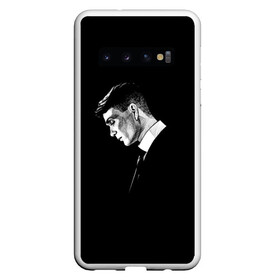 Чехол для Samsung Galaxy S10 с принтом Peaky Blinders в Кировске, Силикон | Область печати: задняя сторона чехла, без боковых панелей | Тематика изображения на принте: criminal | gangster | peaky blinders | police | tomas shelby | банда | бандит | бирмингем | гангстер | криминал | острые козырьки | сериал | том харди | томас шелби | черчилль